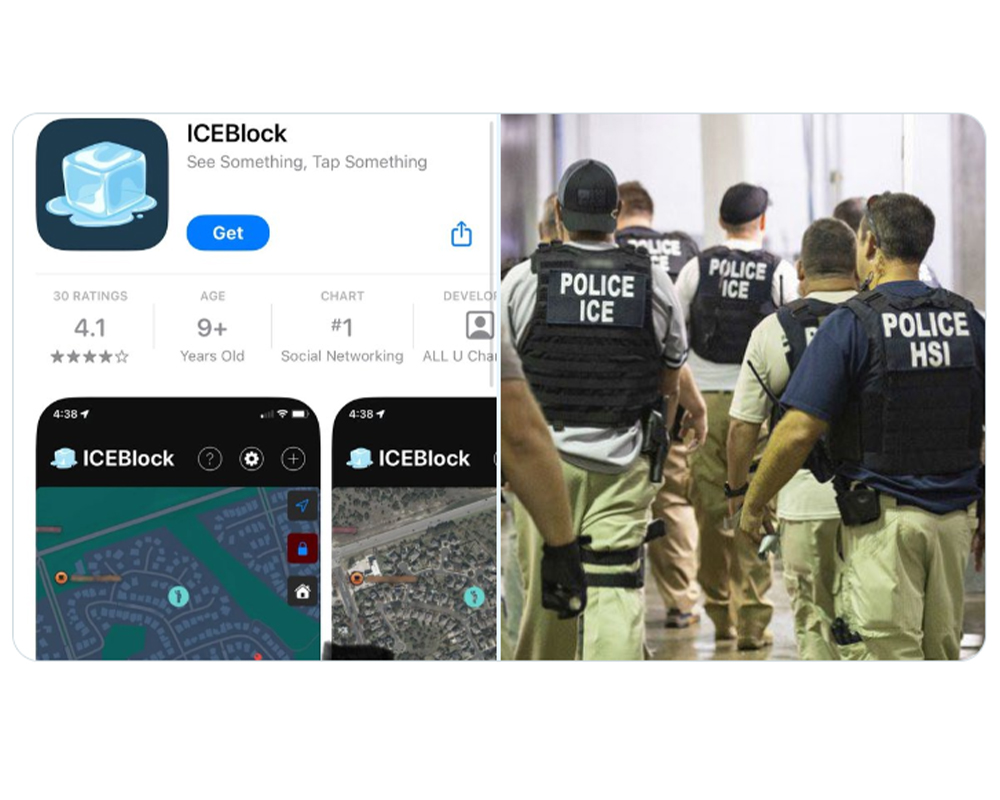 NICK SORTOR Apple has TAKEN DOWN the ICEBlock app NICK SORTOR Apple has TAKEN DOWN the ICEBlock app