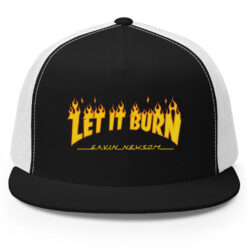 Spencer Pratt With Let It Burn Gavin Newsom Cap