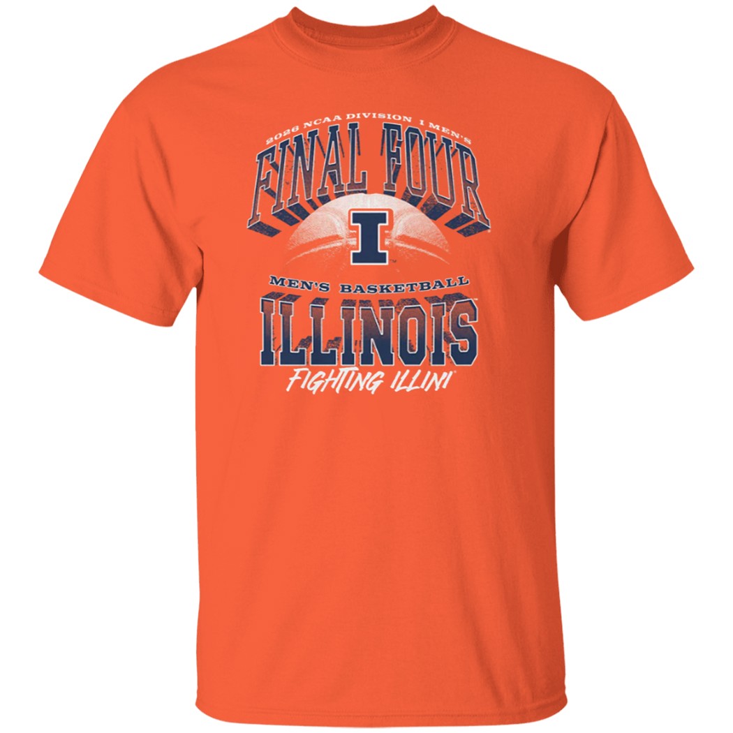 2026 Division I Men's Final Four Basketball Illinois Fighting Illini Shirt 2026 Division I Men's Final Four Basketball Illinois Fighting Illini Shirt