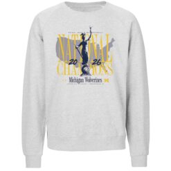 2026 Men's Basketball Michigan Wolverines National champions Sweatshirt