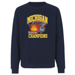 2026 Michigan National Champions Flame Sweatshirt