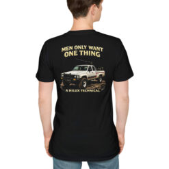 Back Big Igloo Men Only Want A Hilux Technical Shirt