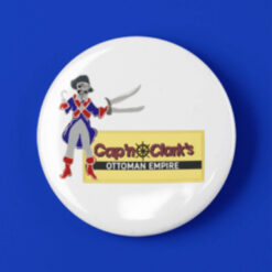 Cap'n Clark's Ottoman Empire Button