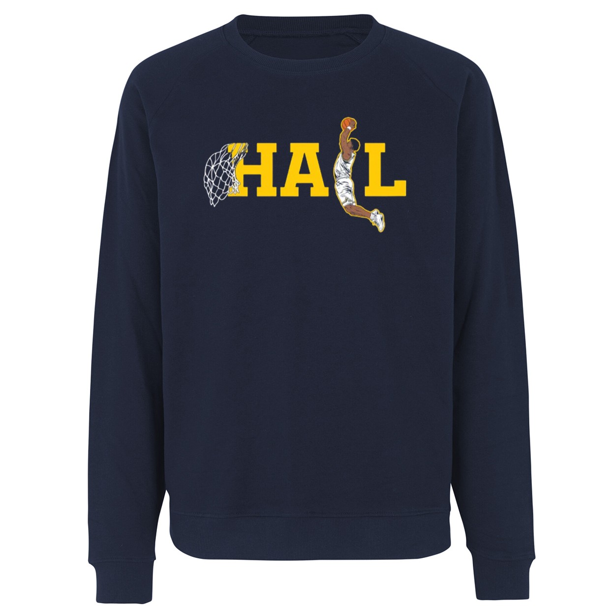 Hail Dunk Michigan Wolverines 2025 2026 Ladies Boyfriend Shirt (2) Hail Dunk Michigan Wolverines 2025 2026 Ladies Boyfriend Shirt (2)