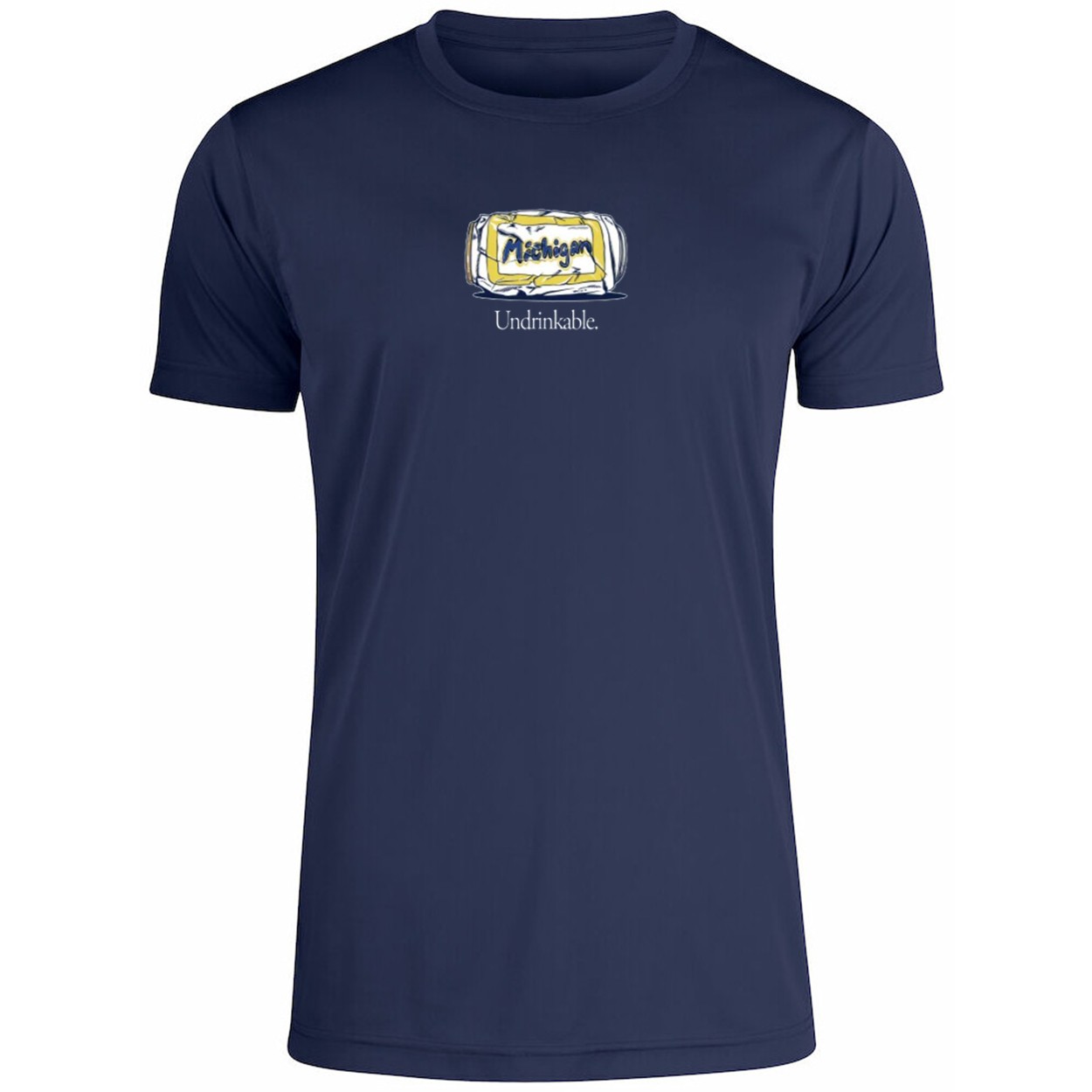 Undrinkable Michigan Wolverines Premium SS T Shirt Undrinkable Michigan Wolverines Premium SS T Shirt