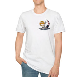 [Fornt+Back] Boats N Hoes Presented By Prestige Worldwide Flag Usa Shirt
