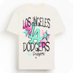 New Era LA Dodgers Watercolor Shirt